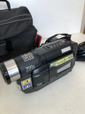 VIDEOCAMERA JVC A CASSETTE ( ACCESSORI ALLA CASSA )