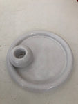 PORTA CANDELA IN CERAMICA H4XDIAMETRO10 CM