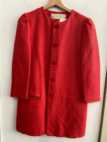 TRENCH ZARA TGS ROSSO DONNA
