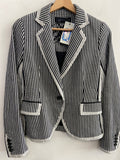 GIACCA ZARA TGXS NERO/BIANCO