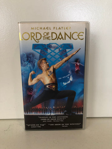 VHS LORD OF THE DANCE - MICHAEL FLATLEY