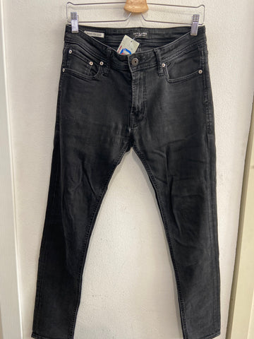JEANS JACK&JONES TG46 NERO UOMO