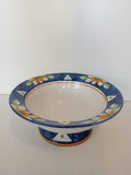 CENTRO TAVOLA IN CERAMICA DI VIETRI H10XDIAMETRO34 CM