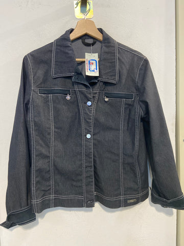 GIACCA JEANS DIANA GALLESI TG46 BLU SCURO