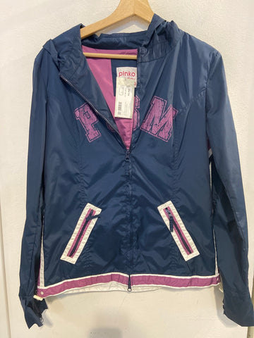 GIUBBINO PINKO G44 BLU/VIOLA DONNA