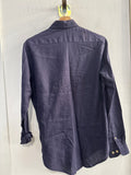 CAMICIA HERMITAGE TGS BLU IN LINO UOMO