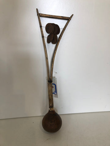 ANTICO STRUMENTO MUSICALE KENYANO H47XL12 CM