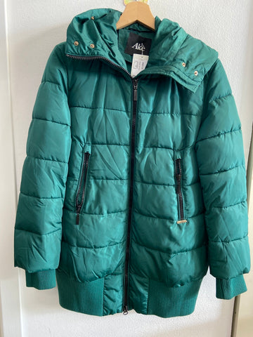 GIUBBOTTO AKE' TG44 VERDE DONNA