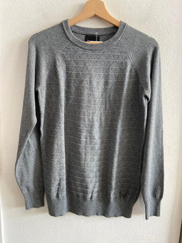 MAGLIONE GUESS UOMO TGXS GRIGIO