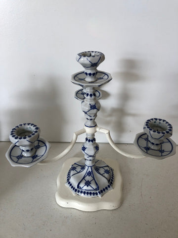 CANDELABRO 4 LUCI IN PORCELLANA H25XL20XP20 CM