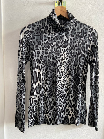 LUPETTO BGT TGL MACULATO GRIGIO/NERO DONNA