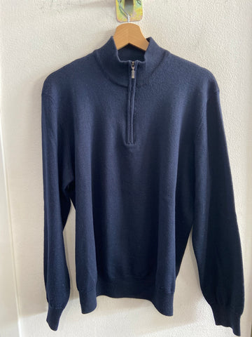 MAGLIONE BGT TGXXL BLU MISTO LANA UOMO