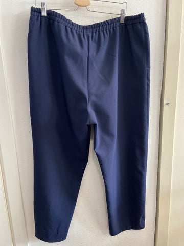 PANTALONE MARA P. TG52 BLU DONNA
