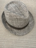 CAPPELLO UOMO MIS.55 GRIGIO SCOZZESE