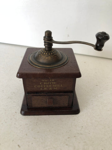 RIPRODUZIONE MACININO CROW COFFE MILL H5XL5XP5 CM