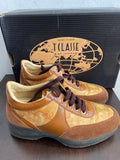 SNEAKERS 1CLASSE MIS.36 COGNAC C/SCATOLO