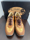 SNEAKERS 1CLASSE MIS.36 COGNAC C/SCATOLO