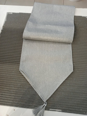 STRISCIA RUNNER ARGENTO