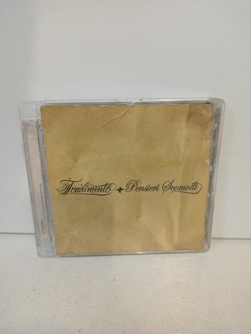 CD AUDIO TRADIMENTO + PENSIERI SCOMODI FABRI FIBRA