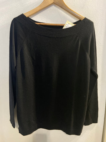 MAGLIA DONNA TG50 NERO IN LANA