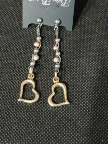 ORECCHINI PENDENTI CUORE