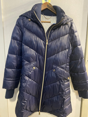 PIUMINO LUNGO NENETTE TG42 BLU DONNA