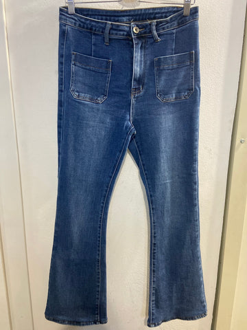 JEANS DONNA TGL BLU DONNA A CAMPANA