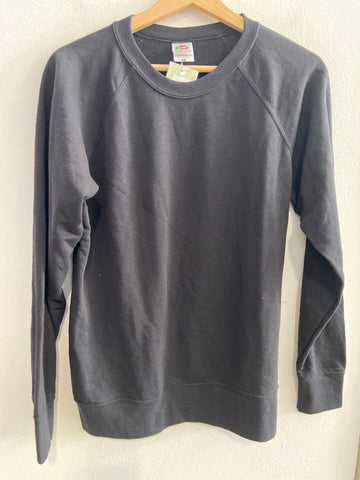 FELPA GIROCOLLO TGM NERO DONNA