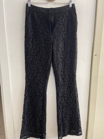 PANTALONE CALLIOPE TGM NERO PIZZO