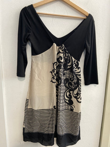ABITO COCONUDA TGL NERO/BEIGE FANTASIA