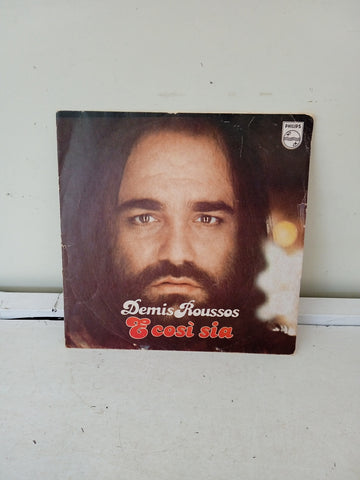 DISCO 45 GIRI E COSI SIA - DEMIS ROUSSOS