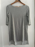 MAGLIA+PANTALONE MAX&CO TGS A RIGHINE BIANCO/NERO