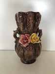 VASO IN CERAMICA DI BASSANO H30XD15 CM (C/IMPERFEZIONE)