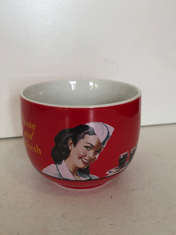 TAZZA COLAZIONE COCA COLA H8XDIAMETRO8 CM