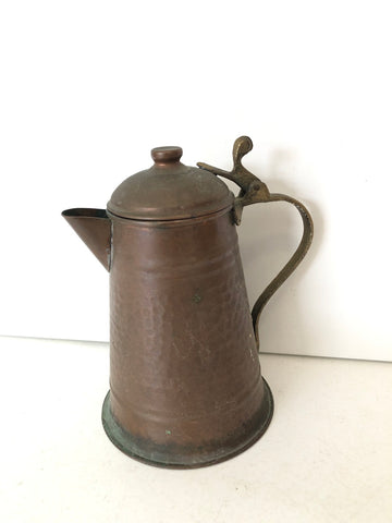 CAFFETTIERA IN RAME H15XDIAMETRO5 CM