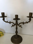 CANDELABRO TRE LUCI H23XL23 CM