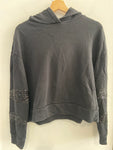 FELPA BLOCK LOVE TGM NERO C/PAILETTES