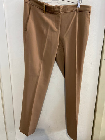 PANTALONE PINKO TG46 BEIGE DONNA