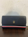 PORTAFOGLIO TOMMY HILFIGER BLU DONNA