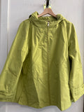 GIUBBOTTO G.FONTANA  IMPERMEABILE TGXXL VERDE DONNA