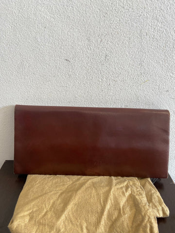 BORSA P/DOCUMENTI IN PELLE MARRONE