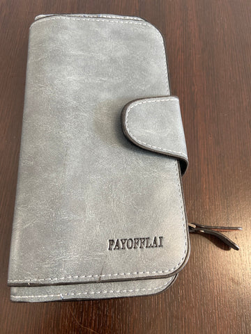 PORTADOCUMENTI GRIGIO AZZURRATO