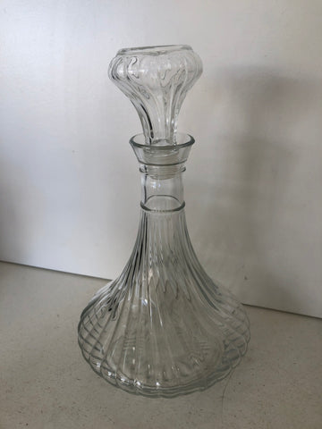 BOTTIGLIA IN VETRO H28XDIAMETRO5 CM