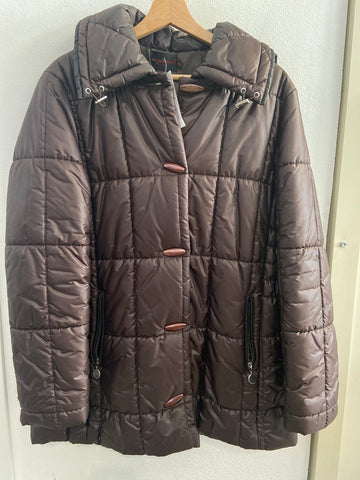 GIUBBOTTO GOCCE DI ELENA TG50 MARRONE DONNA