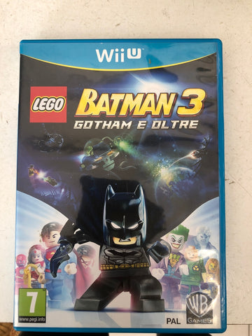 GIOCO NINTEDO WII U BATMAN 3 GOTHAM E OLTRE