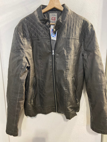 GIUBBOTTO GAUDI' JEANS TG48 MARRONE SFUMATO UOMO