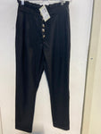 PANTALONE MOTEL TGS NERO C/ROUGE