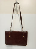 BORSA TRACOLLA VINTAGE IN PELLE MARRONE