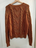 MAGLIONCINO ESSENZA TGM COGNAC LAME'