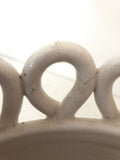CACHE POT IN CERAMICA BIANC DI GUBBIO D24XH22 (C/ IMPERFEZIONE)